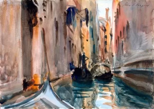 Rio Di San Salvatore, Venice, 1906 by John Singer Sargent