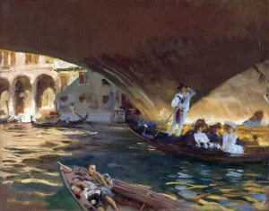 The Rialto 1909 by John Singer Sargent