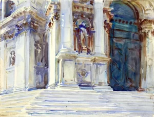 Venice-La Salute 1909 by John Singer Sargent