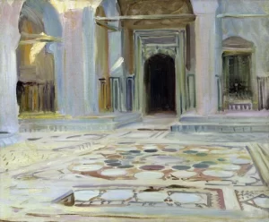 Pavement, Cairo 1891 by John Singer Sargent