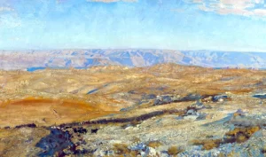The Mountains of Moab 1905 by John Singer Sargent