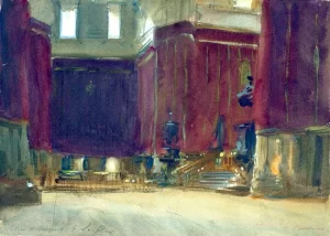 Cordova-Interior of the Cathedral 1903 by John Singer Sargent