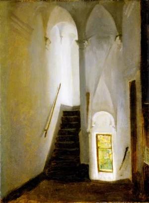 Staircase 1878 by John Singer Sargent