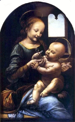 Benois Madonna by Leonardo Da Vinci