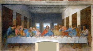 The Last Supper-Original by Leonardo Da Vinci