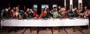 The Last Supper-Restored by Leonardo Da Vinci