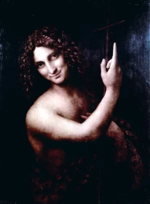Saint John the Baptist by Leonardo Da Vinci