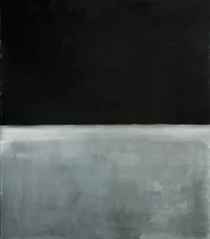 Untitled, Black On Gray, 1969 by Mark Rothko (Inspired by)