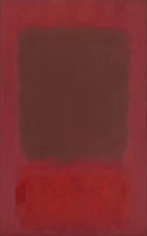 Red And Brown by Mark Rothko (Inspired by)