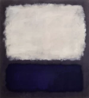 Blue And Gray 1962 by Mark Rothko (Inspired by)