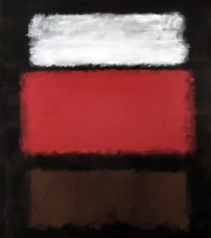 No. 1, White And Red by Mark Rothko (Inspired by)