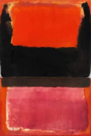 No. 21 (Red, Brown, Black And Orange) by Mark Rothko (Inspired by)