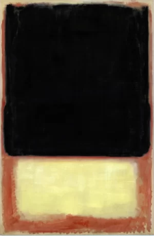 No. 7 (Dark Over Light) by Mark Rothko (Inspired by)