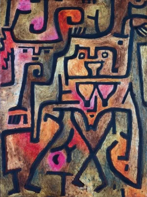 Forest Witches by Paul Klee