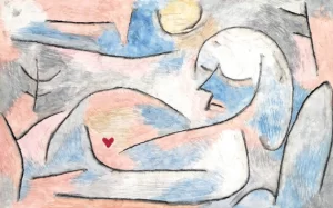 Winterschlaf by Paul Klee