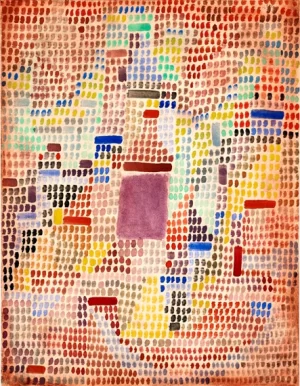 With The Entrance by Paul Klee
