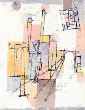 Before The Festivity by Paul Klee