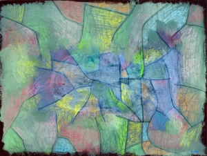 Bergschlucht by Paul Klee
