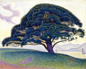 The Bonaventure Pine by Paul Signac