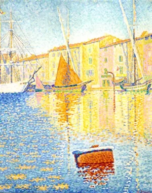 The Red Buoy by Paul Signac