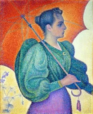 Femme À L'ombrelle by Paul Signac