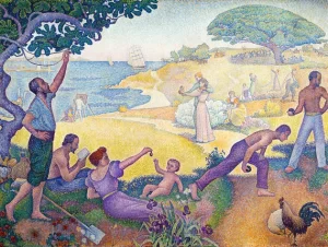In The Time Of Harmony- The Golden Age Is Not In The Past, It Is In The Future by Paul Signac