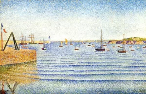 Portrieux, The Swell, 1888 by Paul Signac