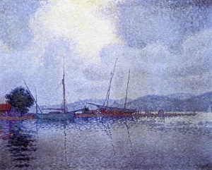 Saint Tropez After The Storm, 1895 by Paul Signac