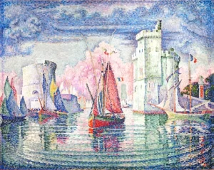 Entrée Du Port De La Rochelle by Paul Signac
