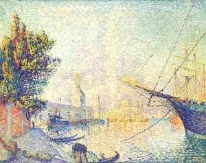 La Dogana (Venise) by Paul Signac
