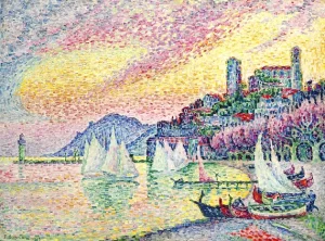 The Harbor Of Cannes by Paul Signac