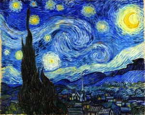 The Starry Night Saint Remy by Vincent Van Gogh