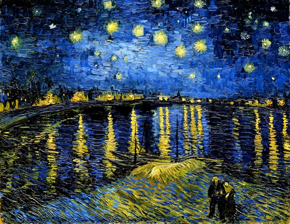 Starry Night Over The Rhone by Vincent Van Gogh