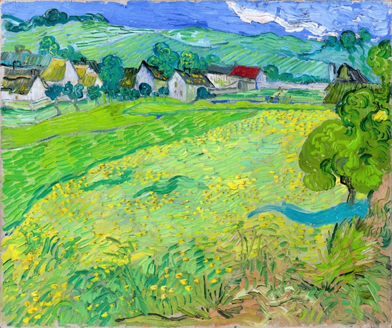 Les Vessenots In Auvers by Vincent Van Gogh