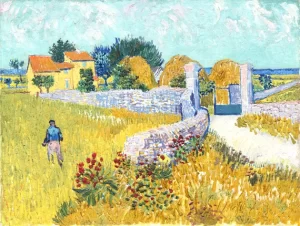 Farmhouse In Provence by Vincent Van Gogh