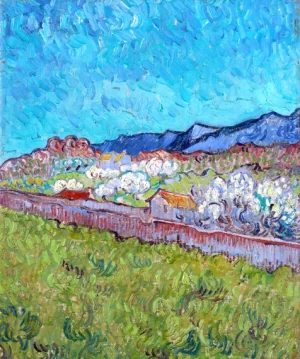 View Of The Alpilles by Vincent Van Gogh