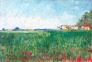 Field With Poppies by Vincent Van Gogh