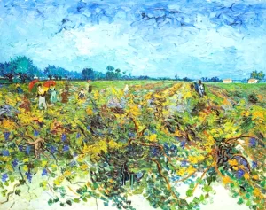 The Green Vineyard by Vincent Van Gogh