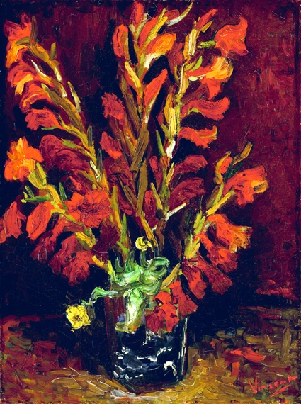 Nature Morte- Vase Aux Glaïeuls by Vincent Van Gogh
