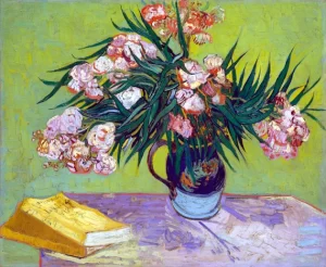 Oleanders 1888 by Vincent Van Gogh