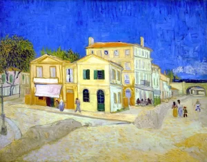 The Yellow House (The Street) 1888 by Vincent Van Gogh