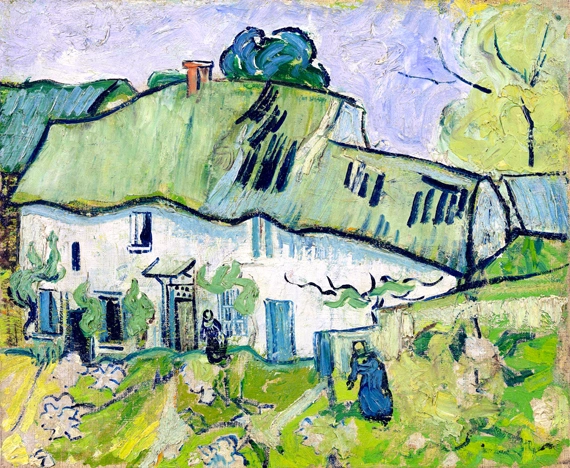 Farmhouse 1890 by Vincent Van Gogh