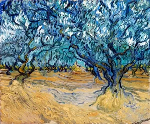 Olive Orchard (1889) by Vincent Van Gogh