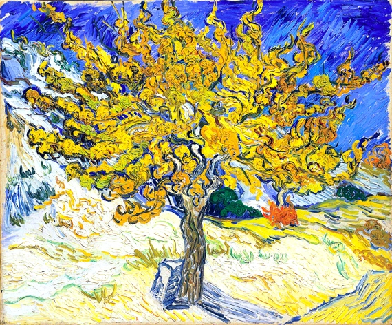 The Mulberry Tree by Vincent Van Gogh