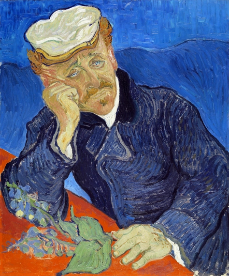 Dr Paul Gachet by Vincent Van Gogh