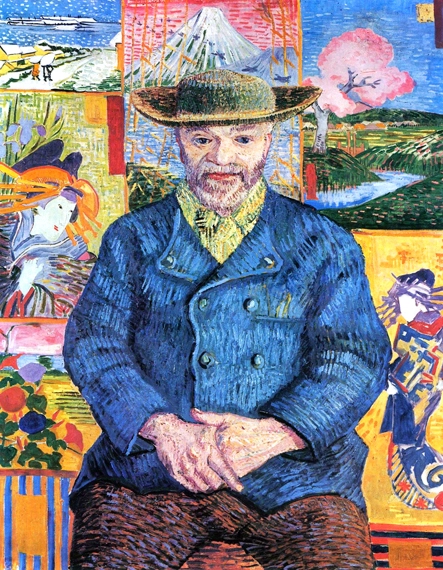 Portrait Of Pere Tanguy by Vincent Van Gogh