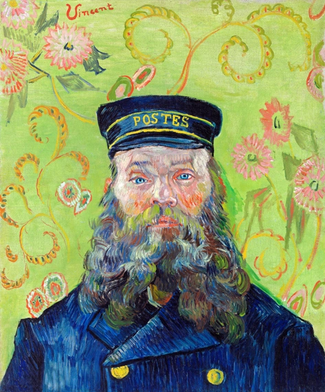 The Postman (Joseph Étienne Roulin) by Vincent Van Gogh