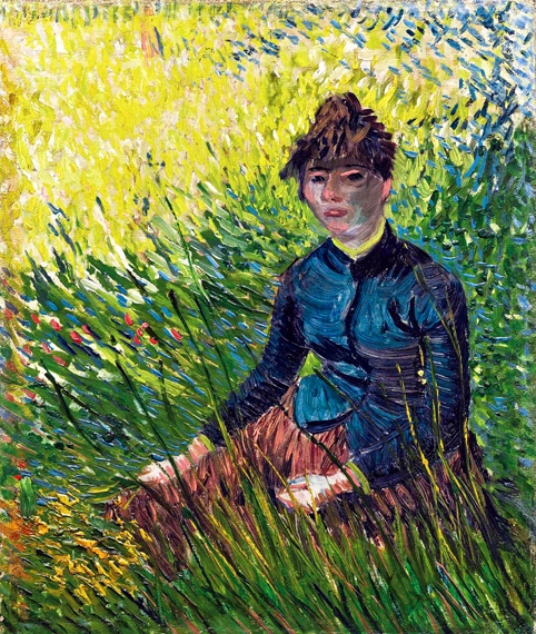 Femme Dans Un Champ De Ble by Vincent Van Gogh