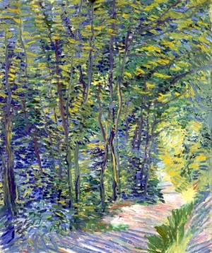 Path In The Woods by Vincent Van Gogh