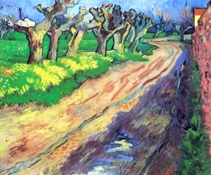 Pollard Willows 1889 by Vincent Van Gogh